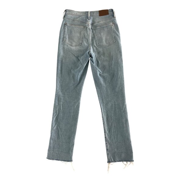 Madewell The Tall Perfect Vintage Jean Coffey Wash Worn-In Sz 26 Tall MC493 $135 - Picture 14 of 14
